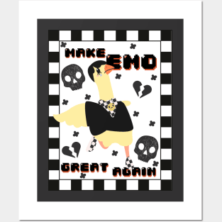 Make Emo Great Again Posters and Art